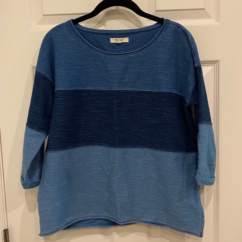 Madewell Denim Color Top